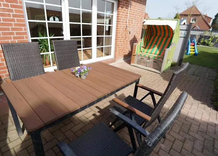 Feriehus Zaunkoenigin Norden